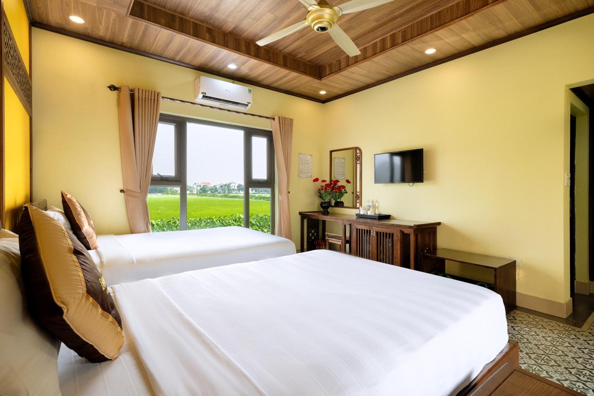 ดองเน โฮเต็ล แอนด์ รีสอร์ต Hotel นิญบิ่ญ ภายนอก รูปภาพ